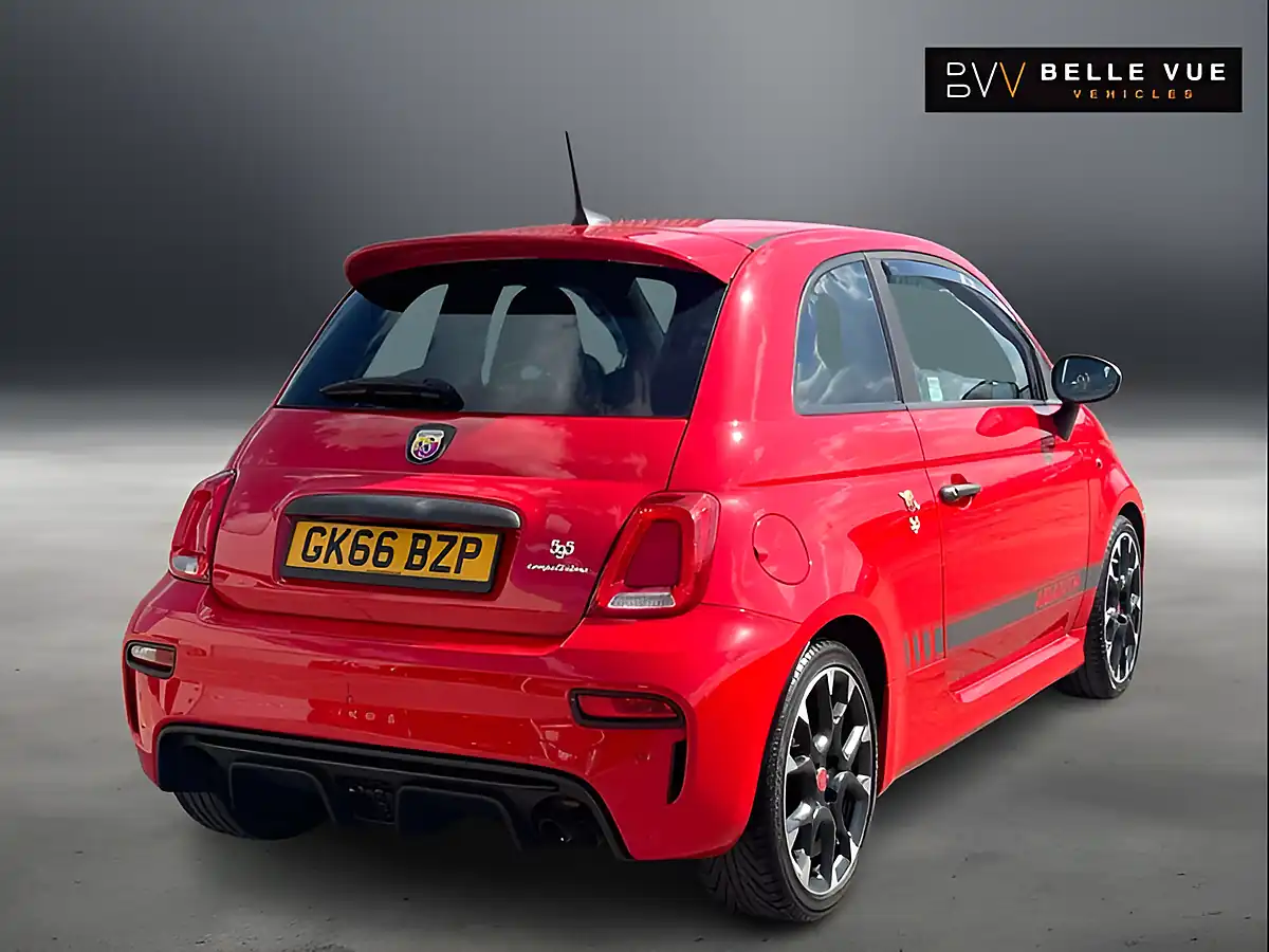 Used 2016 Abarth 595 Competizione Abarth Red - Interior and Exterior details 10