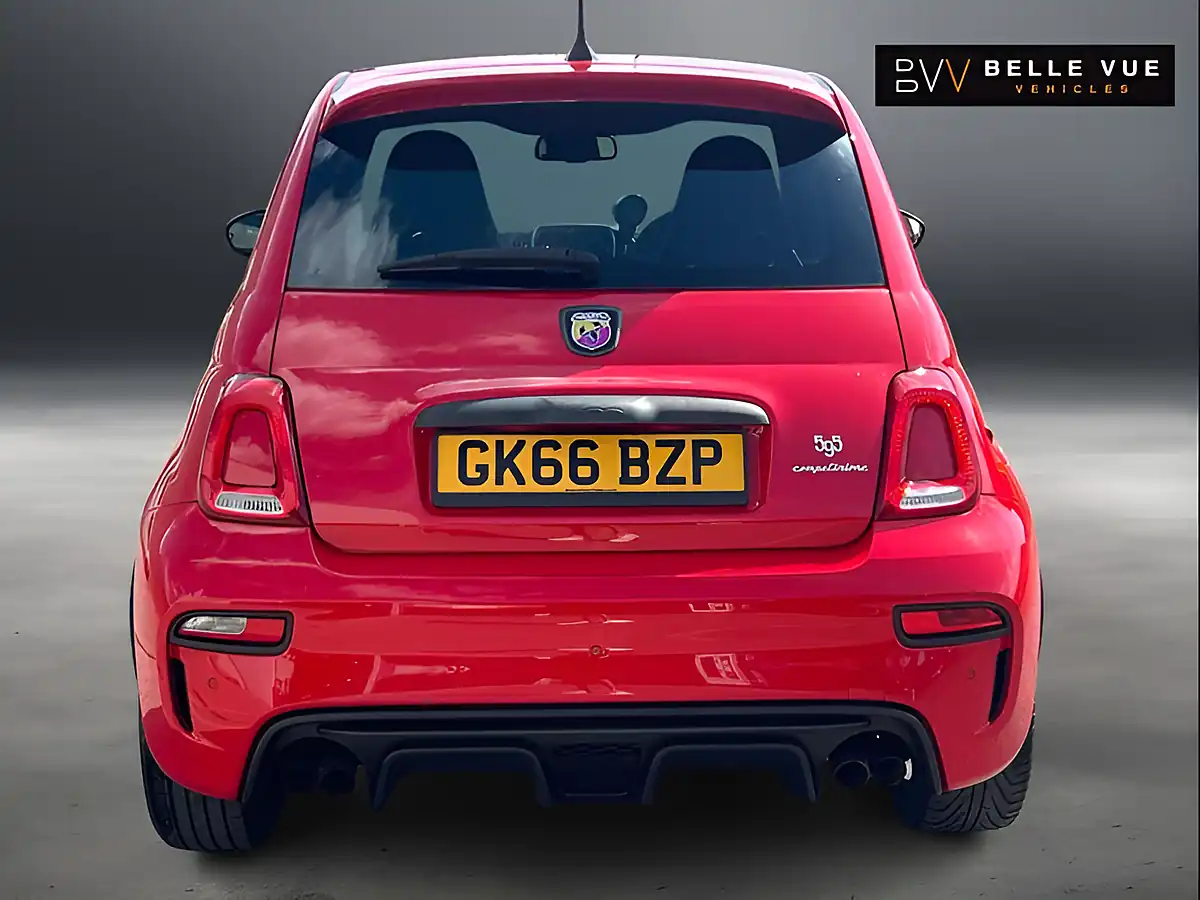 Used 2016 Abarth 595 Competizione Abarth Red - Interior and Exterior details 11