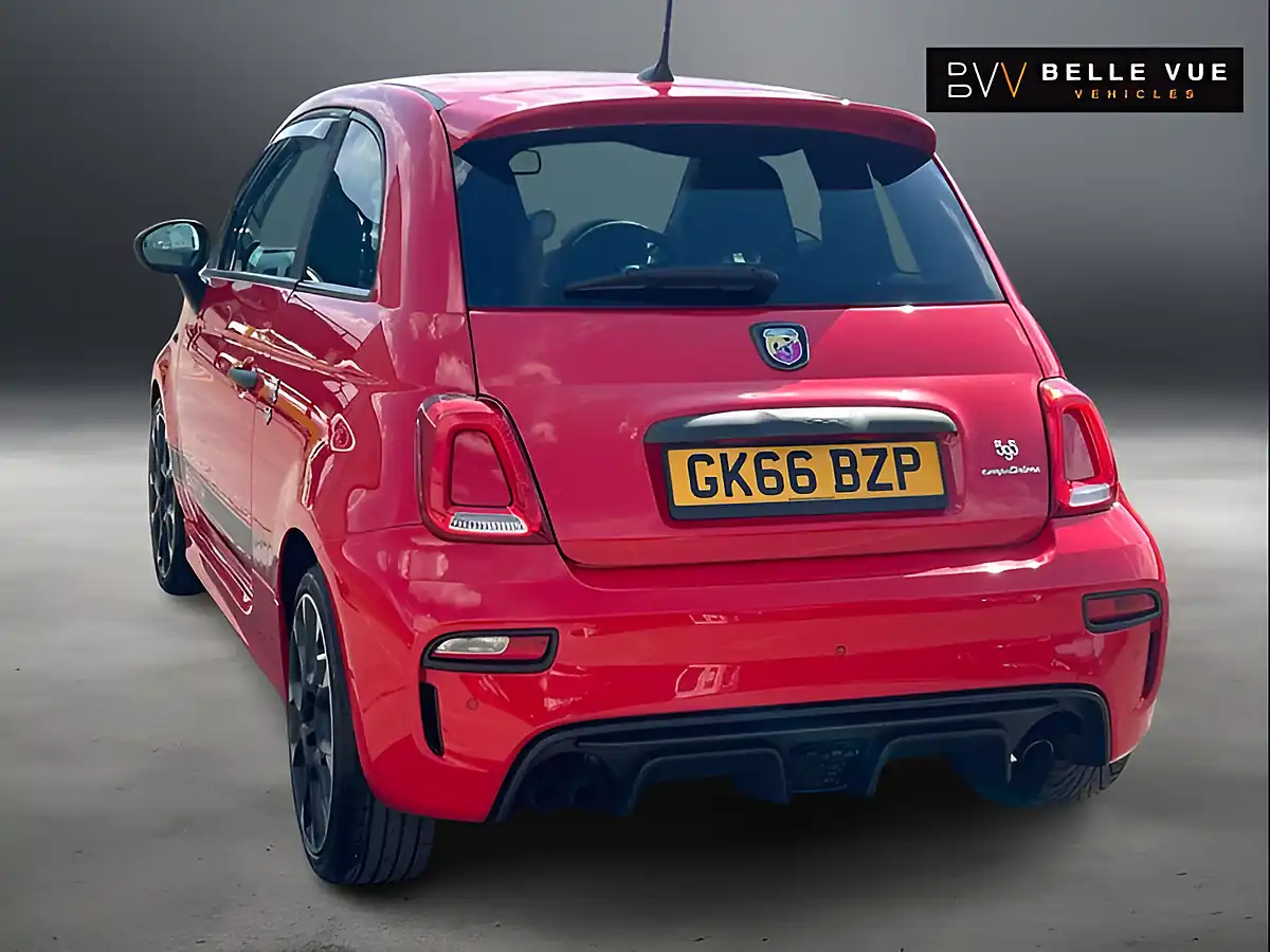 Used 2016 Abarth 595 Competizione Abarth Red - Interior and Exterior details 12