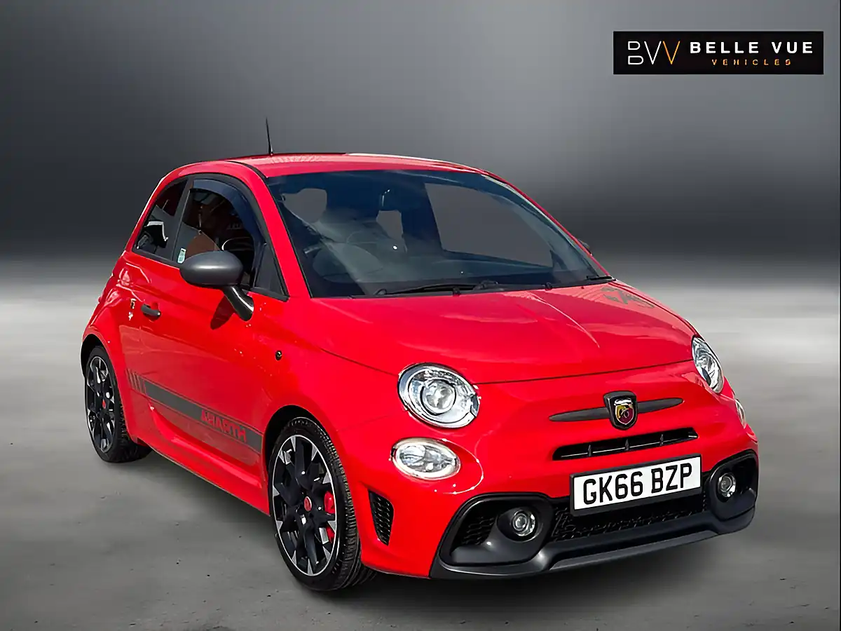 Used 2016 Abarth 595 Competizione Abarth Red - Interior and Exterior details 2