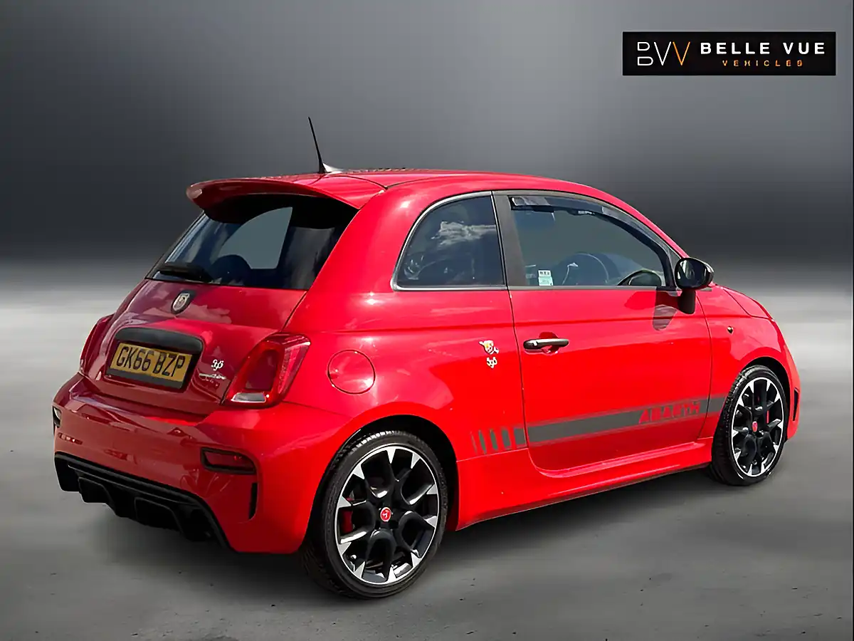 Used 2016 Abarth 595 Competizione Abarth Red - Interior and Exterior details 9