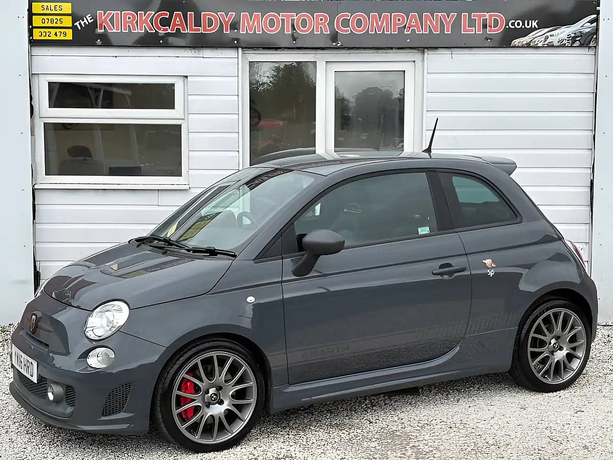 Used 2016 Abarth 595 Competizione Grey - Front View
