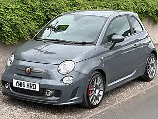 Used 2016 Abarth 595 Competizione Grey - Interior and Exterior details 10