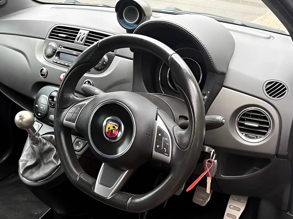 Used 2016 Abarth 595 Competizione Grey - Interior and Exterior details 11