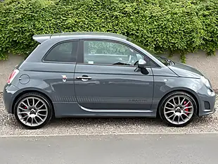 Used 2016 Abarth 595 Competizione Grey - Interior and Exterior details 2