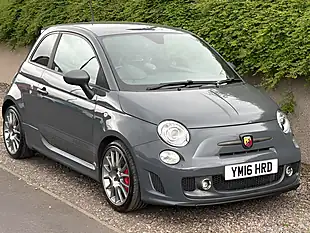Used 2016 Abarth 595 Competizione Grey - Interior and Exterior details 4