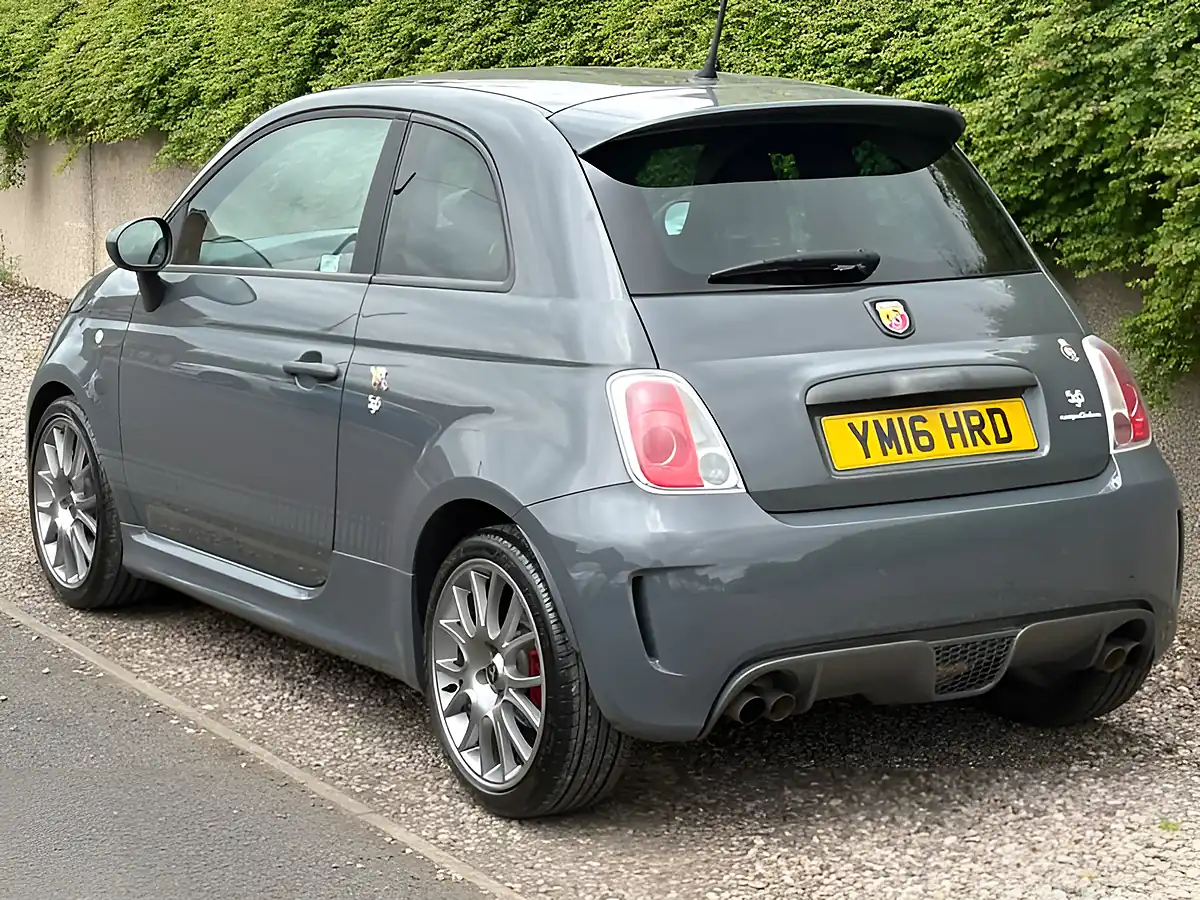 Used 2016 Abarth 595 Competizione Grey - Interior and Exterior details 5
