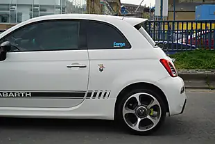 Used 2016 Abarth 595 Euro 6 White - Interior and Exterior details 11