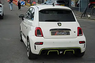 Used 2016 Abarth 595 Euro 6 White - Interior and Exterior details 13