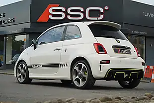 Used 2016 Abarth 595 Euro 6 White - Interior and Exterior details 2