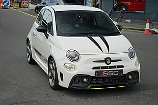 Used 2016 Abarth 595 Euro 6 White - Interior and Exterior details 5
