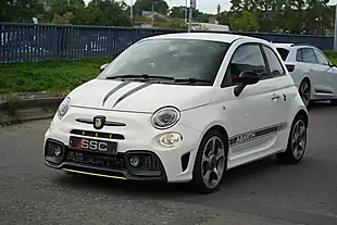 Used 2016 Abarth 595 Euro 6 White - Interior and Exterior details 7