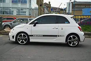 Used 2016 Abarth 595 Euro 6 White - Interior and Exterior details 9