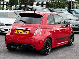 Used 2016 Abarth 595 Trofeo Red - Interior and Exterior details 12