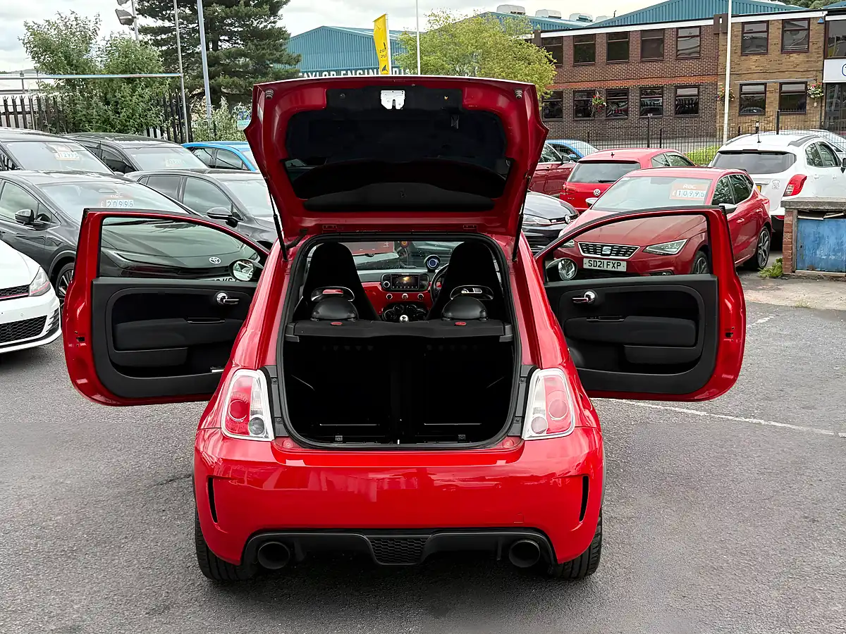 Used 2016 Abarth 595 Trofeo Red - Interior and Exterior details 13