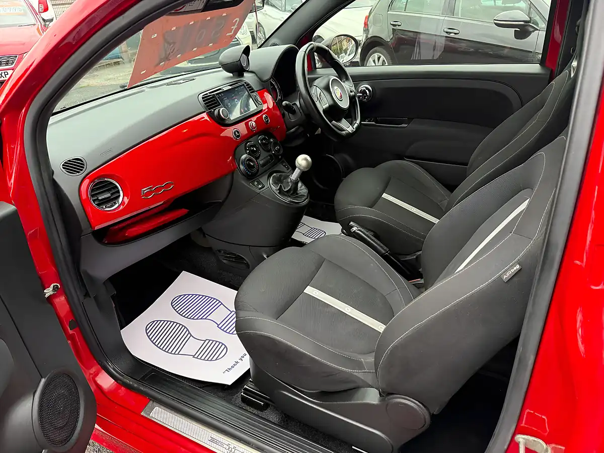 Used 2016 Abarth 595 Trofeo Red - Interior and Exterior details 14