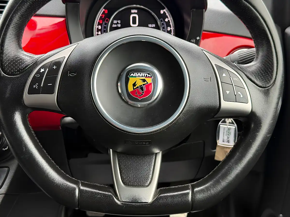 Used 2016 Abarth 595 Trofeo Red - Interior and Exterior details 15