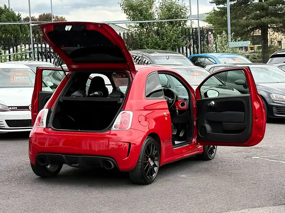 Used 2016 Abarth 595 Trofeo Red - Interior and Exterior details 2