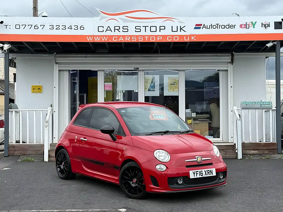 Used 2016 Abarth 595 Trofeo Red - Interior and Exterior details 5