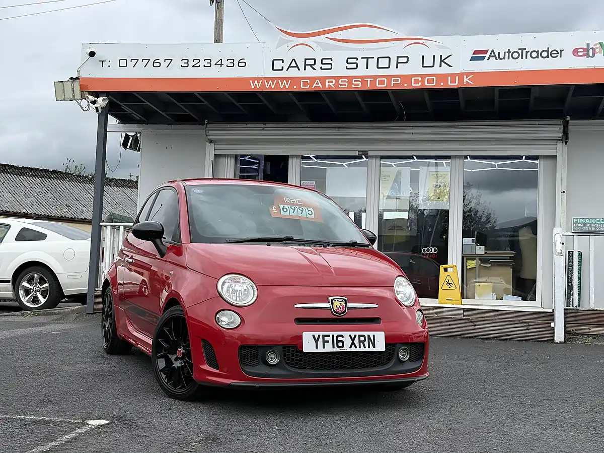 Used 2016 Abarth 595 Trofeo Red - Interior and Exterior details 6