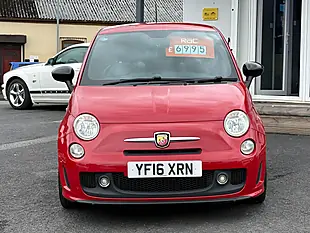 Used 2016 Abarth 595 Trofeo Red - Interior and Exterior details 7
