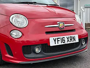 Used 2016 Abarth 595 Trofeo Red - Interior and Exterior details 9