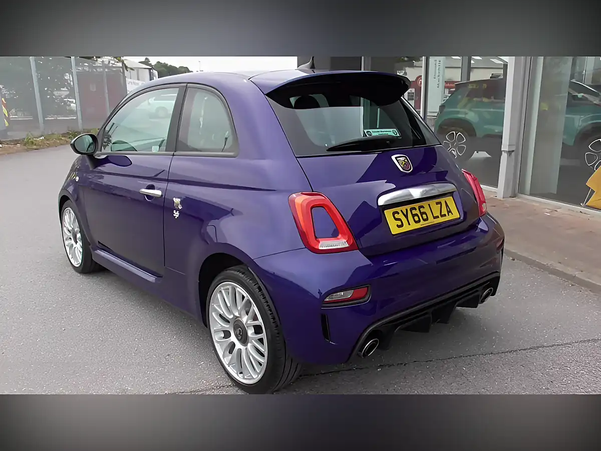 Used 2016 Abarth 595 Turismo Blue - Interior and Exterior details 2