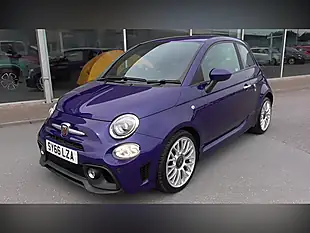 Used 2016 Abarth 595 Turismo Blue - Interior and Exterior details 3