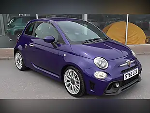 Used 2016 Abarth 595 Turismo Blue - Interior and Exterior details 5