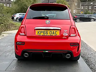 Used 2016 Abarth 595 Turismo Red - Interior and Exterior details 2