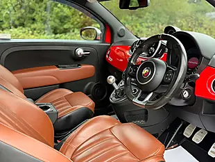 Used 2016 Abarth 595 Turismo Red - Interior and Exterior details 4