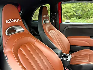 Used 2016 Abarth 595 Turismo Red - Interior and Exterior details 6
