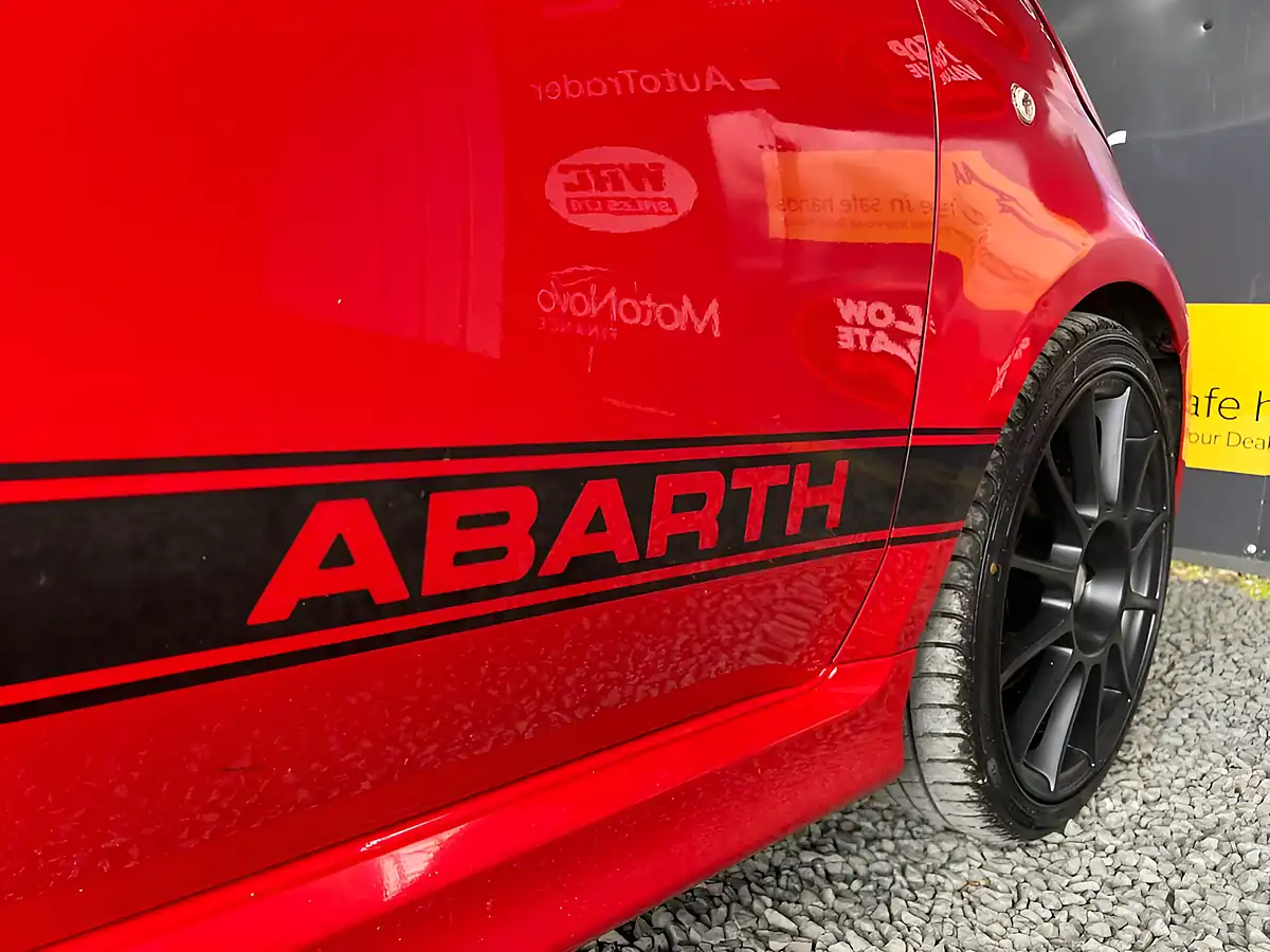 Used 2016 Abarth 595 Turismo Red - Interior and Exterior details 12