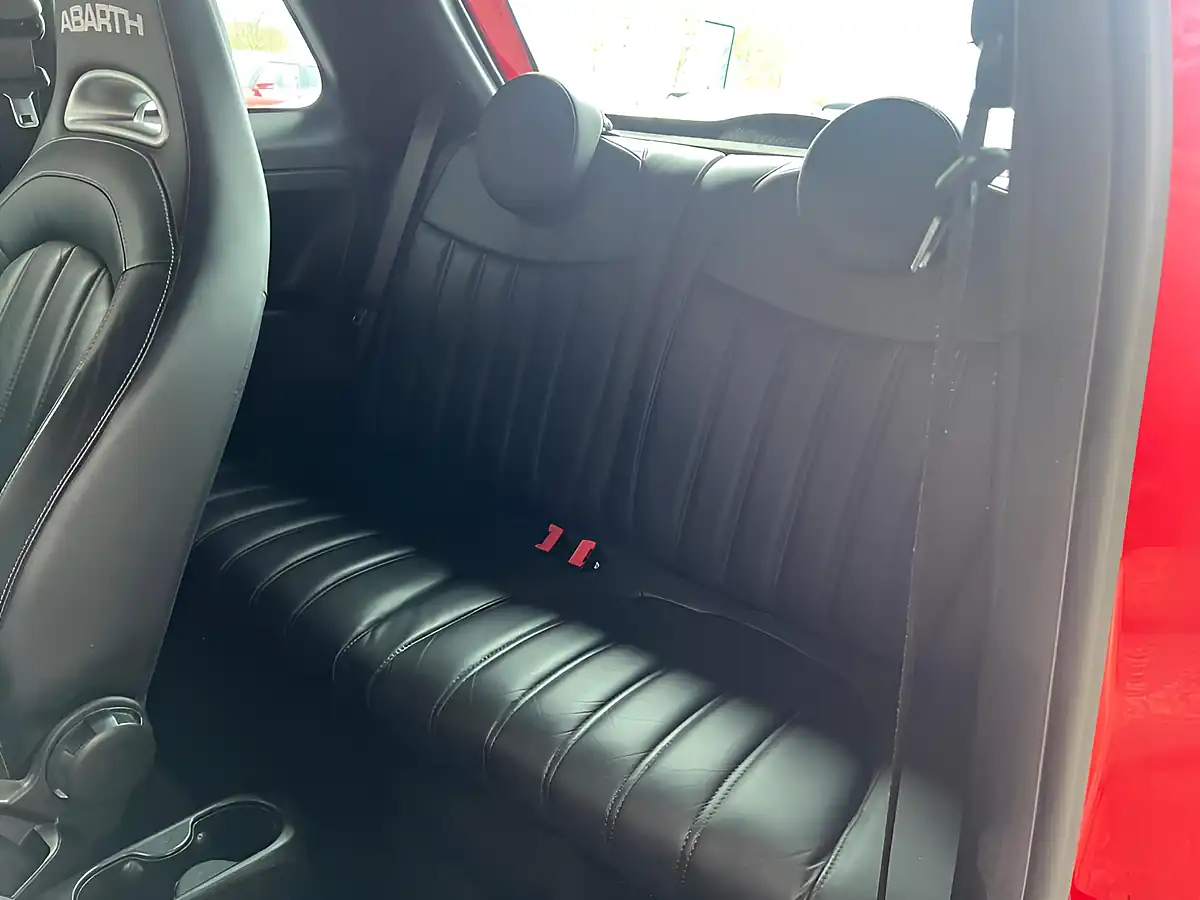 Used 2016 Abarth 595 Turismo Red - Interior and Exterior details 14