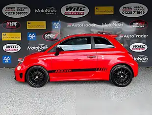 Used 2016 Abarth 595 Turismo Red - Interior and Exterior details 2