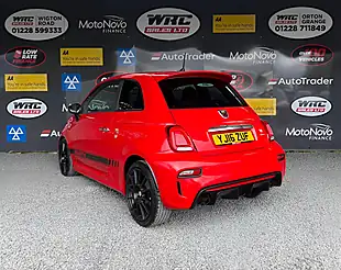 Used 2016 Abarth 595 Turismo Red - Interior and Exterior details 3
