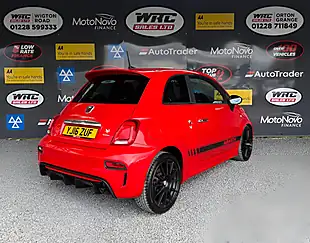 Used 2016 Abarth 595 Turismo Red - Interior and Exterior details 6
