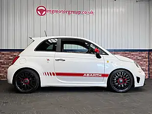Used 2016 Abarth 595 Turismo White - Interior and Exterior details 10