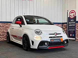 Used 2016 Abarth 595 Turismo White - Interior and Exterior details 11