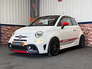 Used 2016 Abarth 595 Turismo White - Interior and Exterior details 12