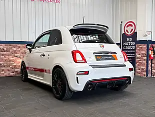 Used 2016 Abarth 595 Turismo White - Interior and Exterior details 15