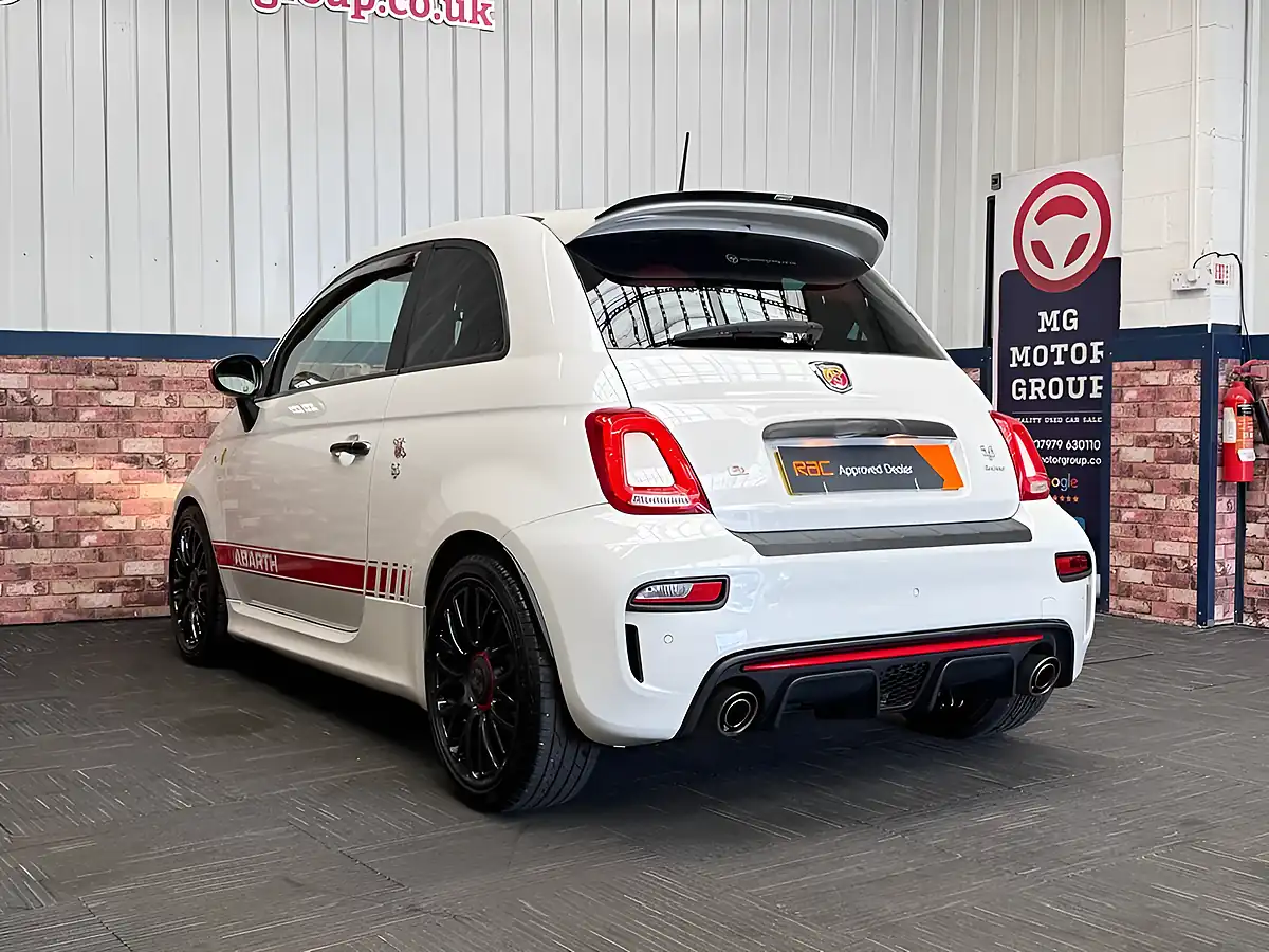 Used 2016 Abarth 595 Turismo White - Interior and Exterior details 15