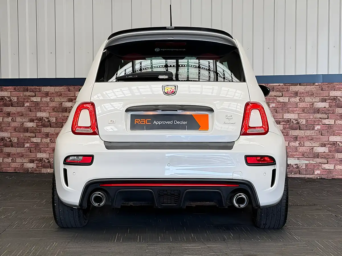 Used 2016 Abarth 595 Turismo White - Interior and Exterior details 16
