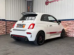 Used 2016 Abarth 595 Turismo White - Interior and Exterior details 17