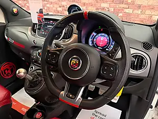 Used 2016 Abarth 595 Turismo White - Interior and Exterior details 18