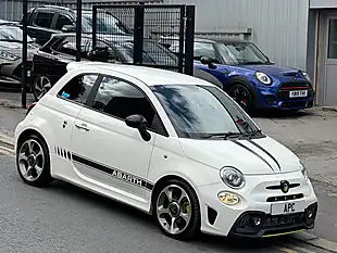 Used 2016 Abarth 595 White - Interior and Exterior details 11