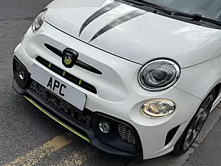 Used 2016 Abarth 595 White - Interior and Exterior details 12