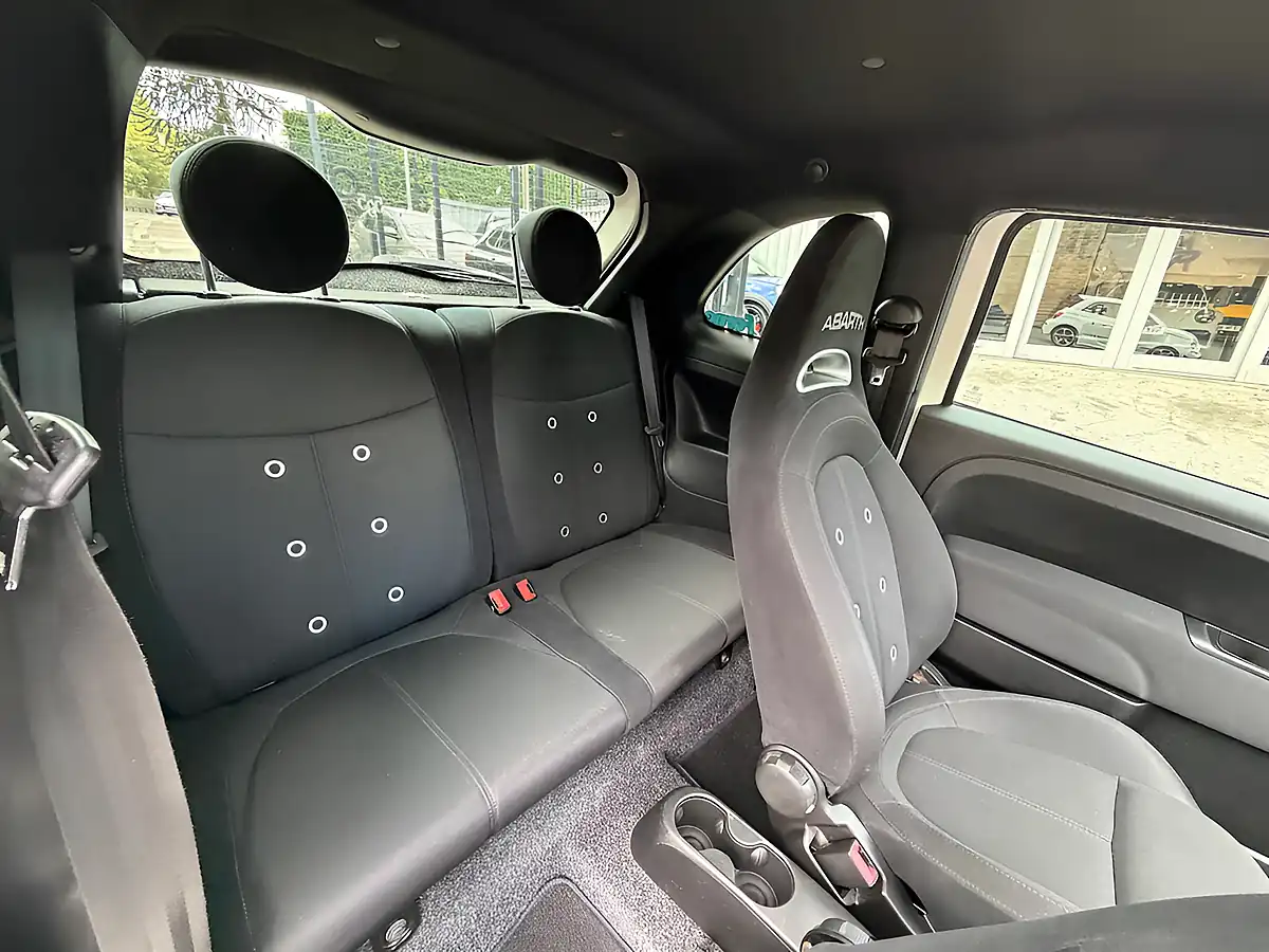 Used 2016 Abarth 595 White - Interior and Exterior details 15