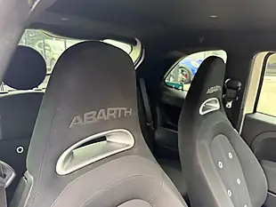 Used 2016 Abarth 595 White - Interior and Exterior details 16