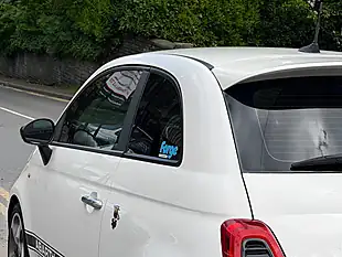 Used 2016 Abarth 595 White - Interior and Exterior details 18